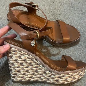 Coach Wedges Size 7.5